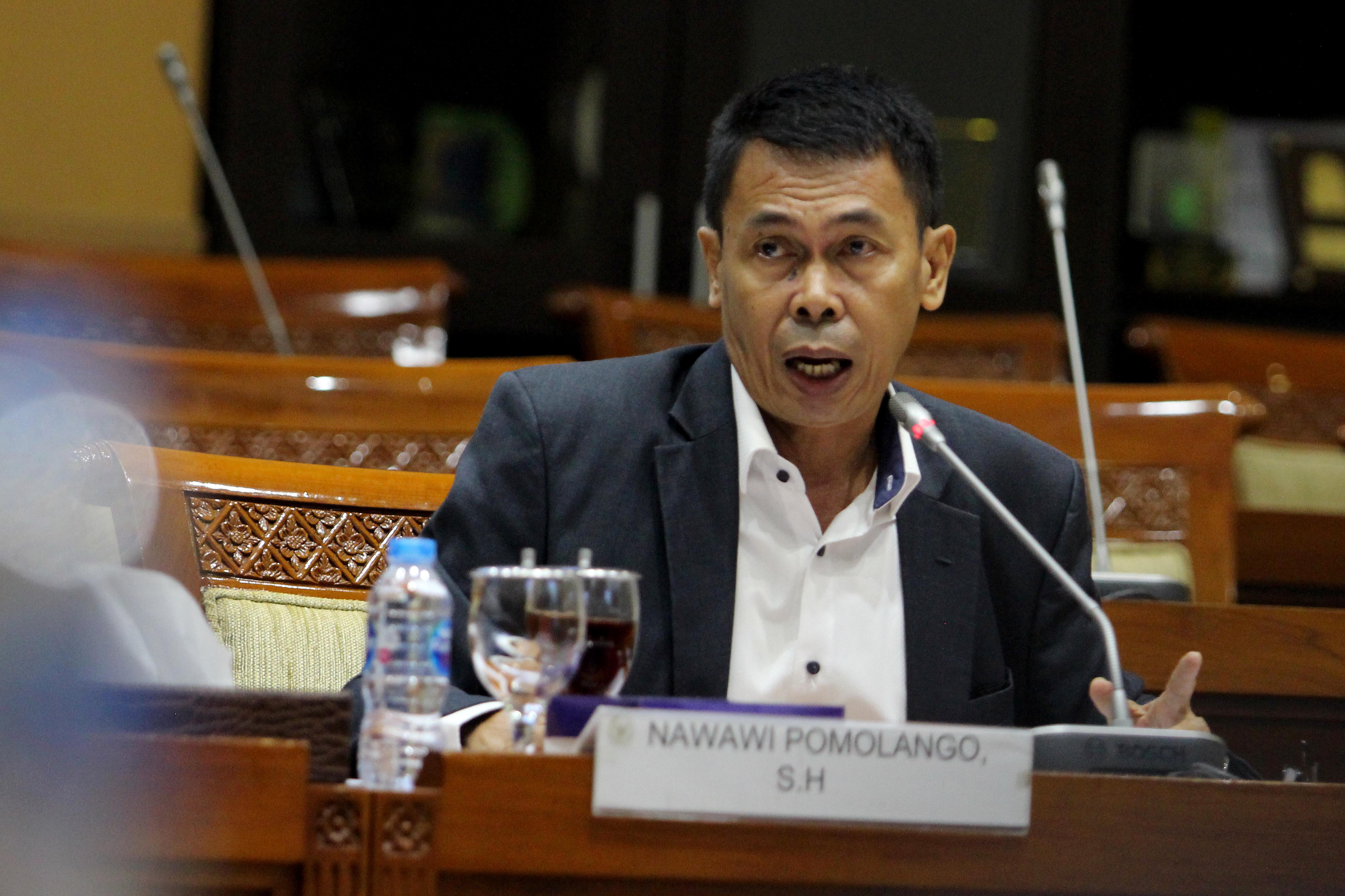 Pimpinan Komisi Pemberantasan Korupsi (KPK) Nawawi Pomolango 