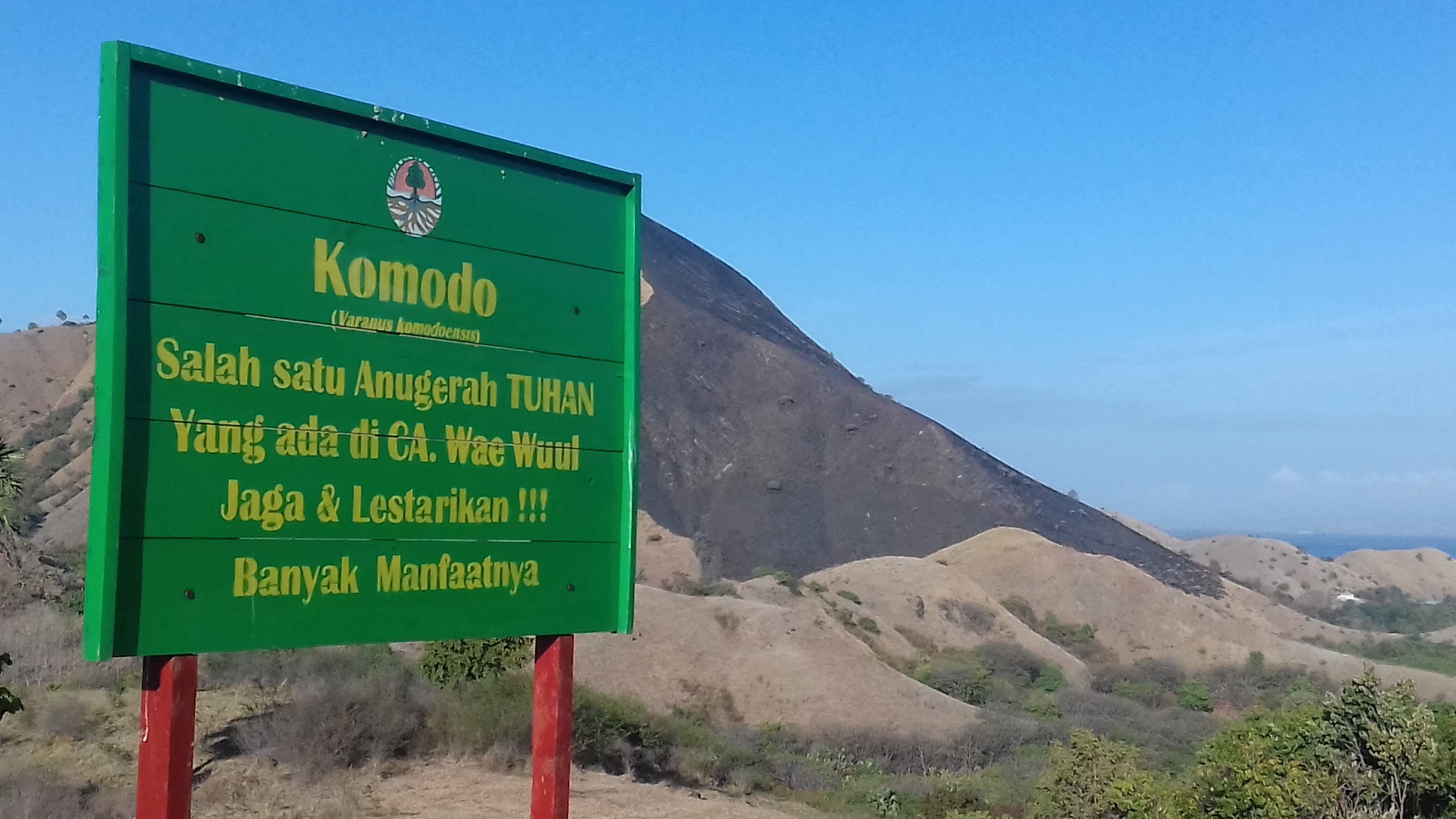 Cagar alam Wae Wuul kecamatan Komodo, NTT.