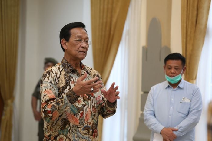 Gubernur DIY Sri Sultan Hamengku Buwono X.