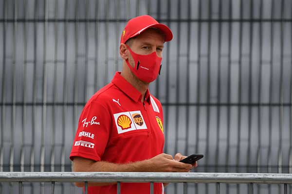 Pembalap Formula 1 Sebastian Vettel 