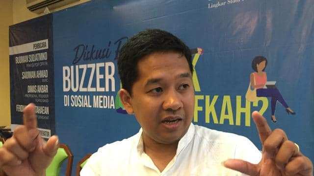 Manager Program Saiful Mujani Research and Consulting Saidiman Ahmad