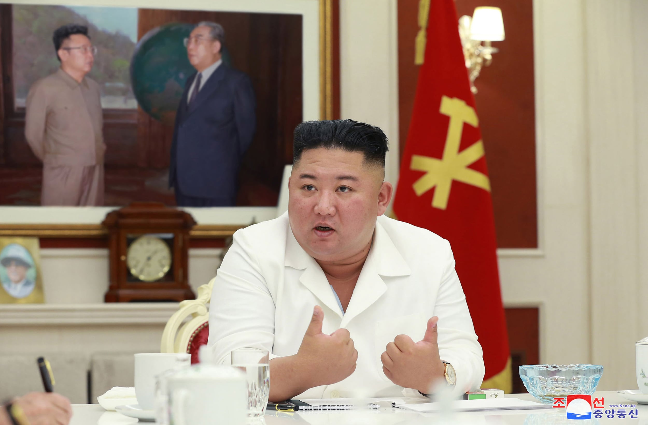 Pemimpin Korea Utara Kim Jong Un