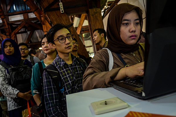 Ilustrasi - Pencari Kerja