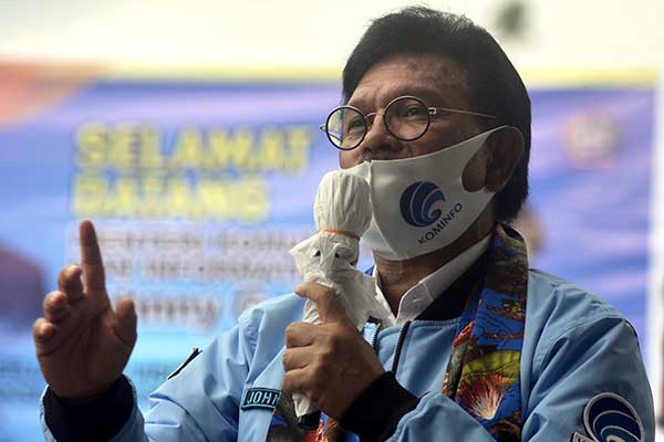 Johnny G Plate, Menteri Komunikasi dan Informatika.
