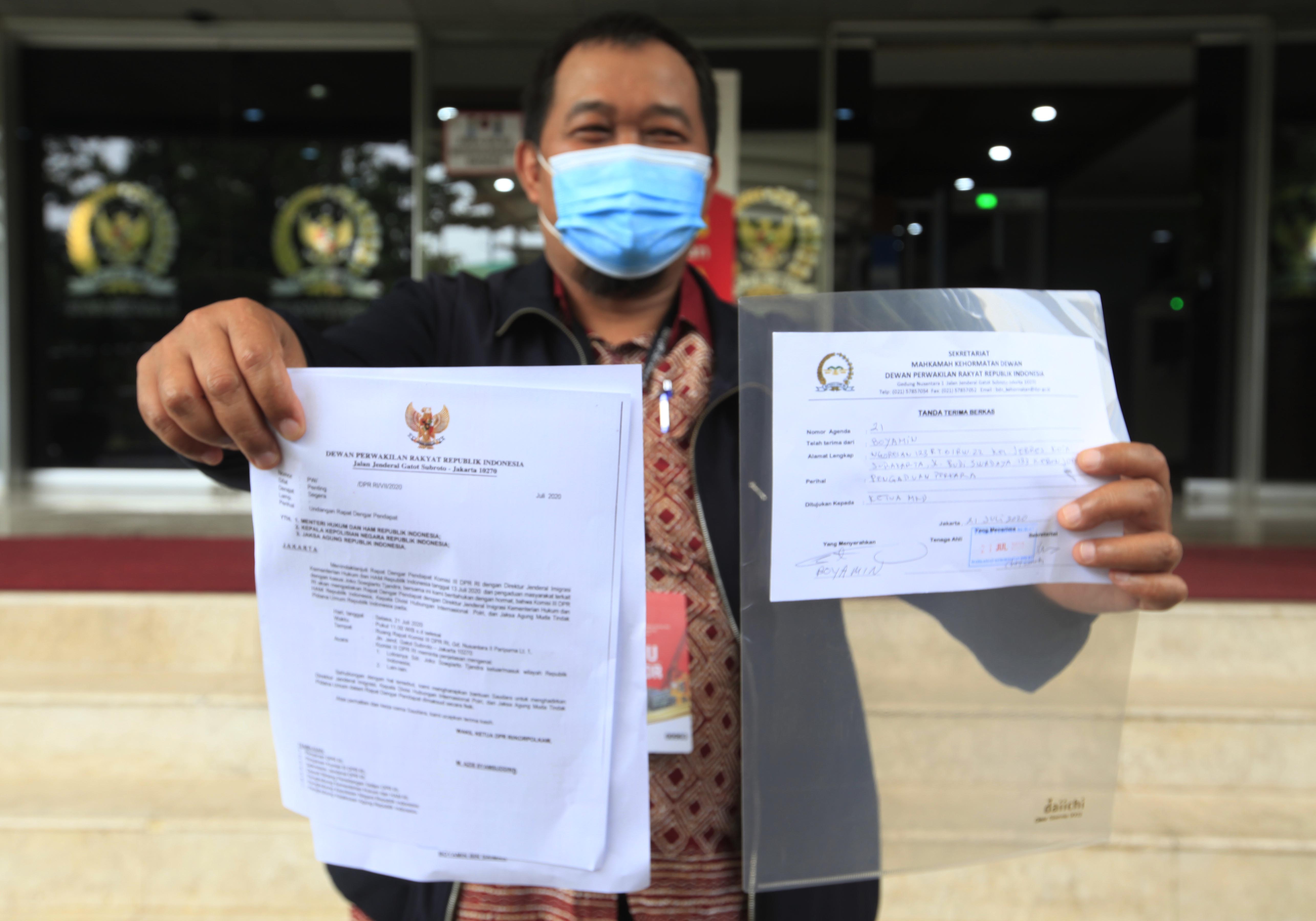 Koordinator MAKI Boyamin Saiman