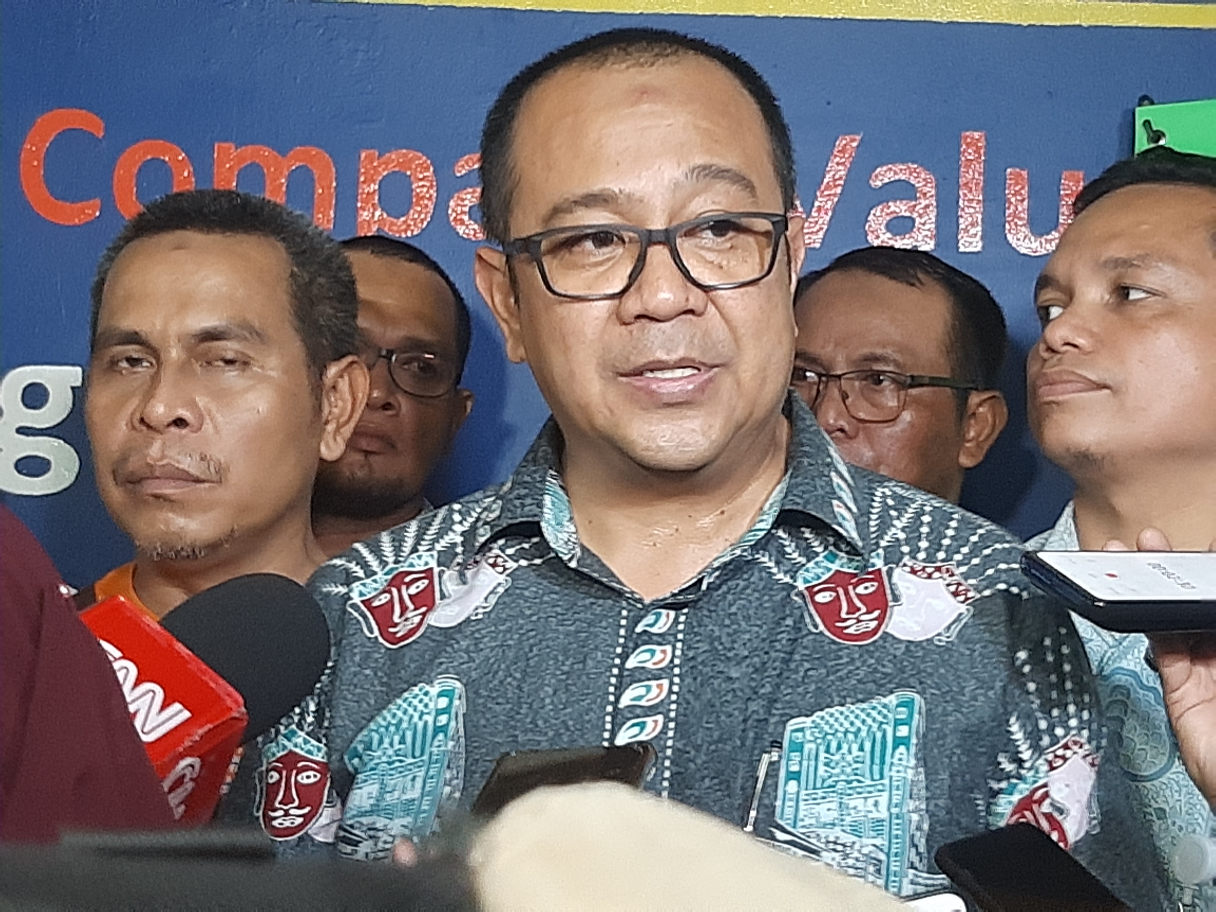Direktur Utama Perumda Pasar Jaya Arief Nasrudin