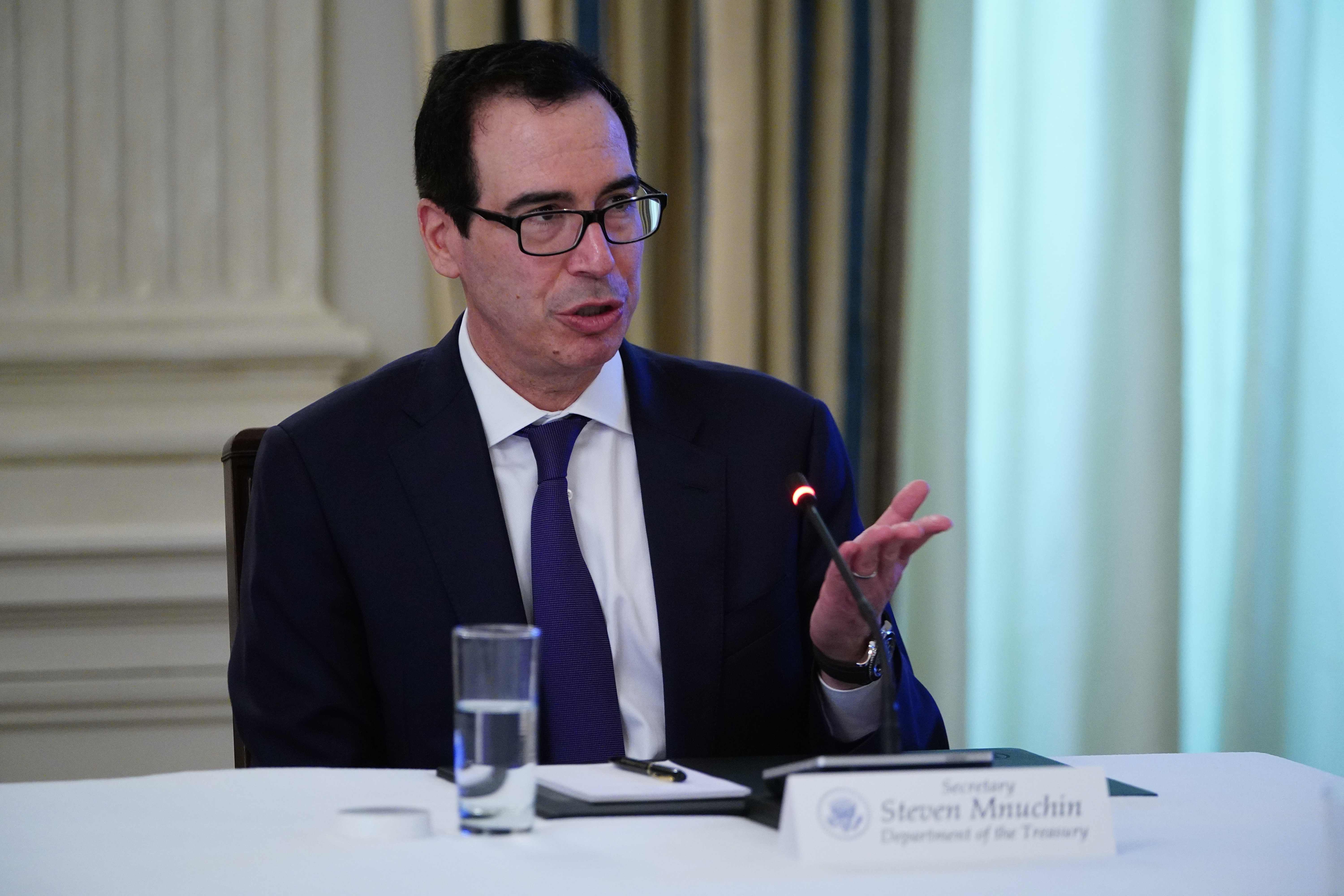 Menteri Keuangan AS Steven Mnuchin