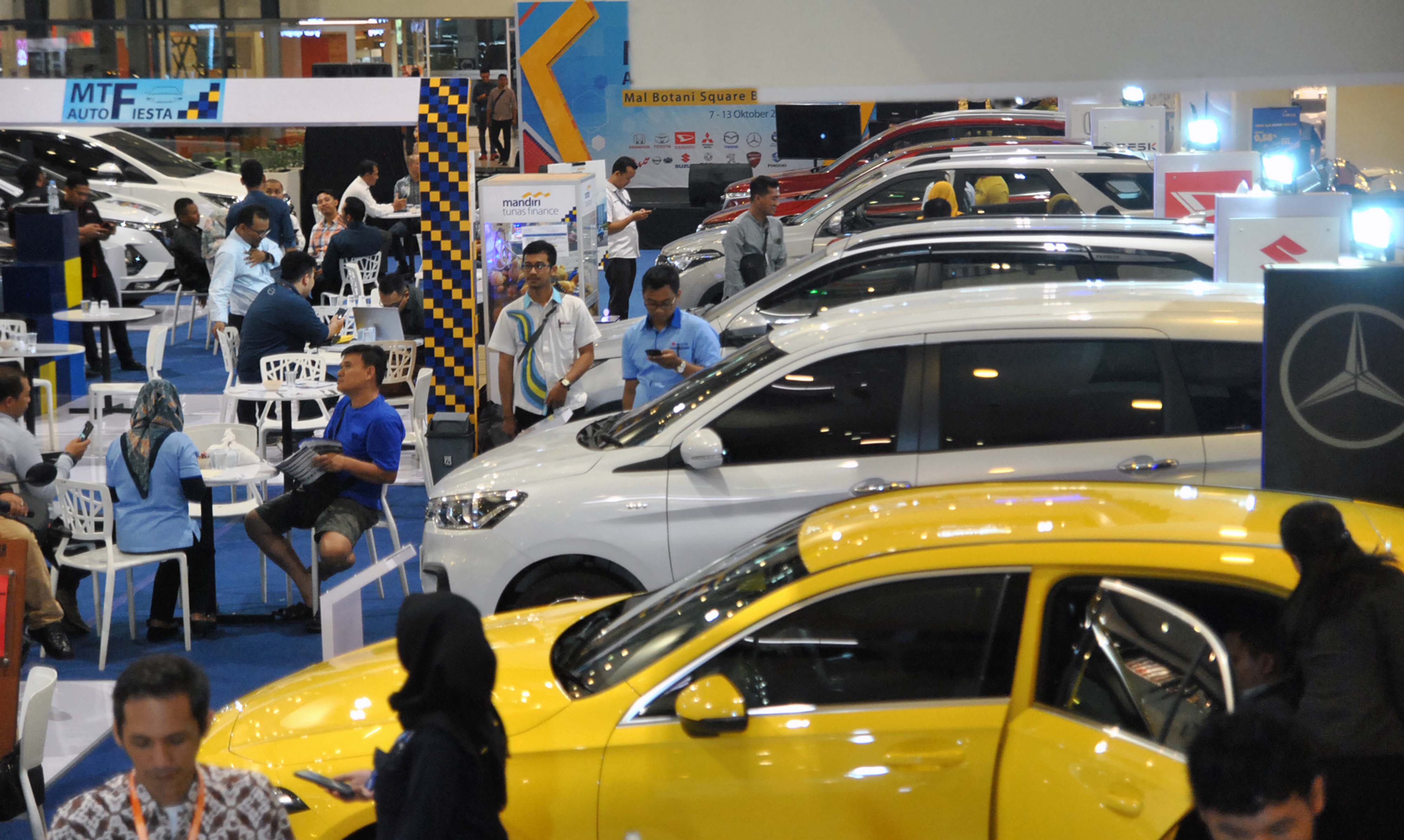 Ilustrasi kondisi penjualan mobil