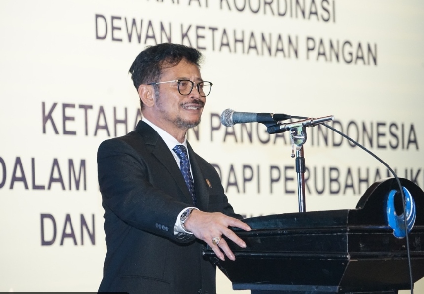 Menteri Pertanian Syahrul Yasin Limpo. 