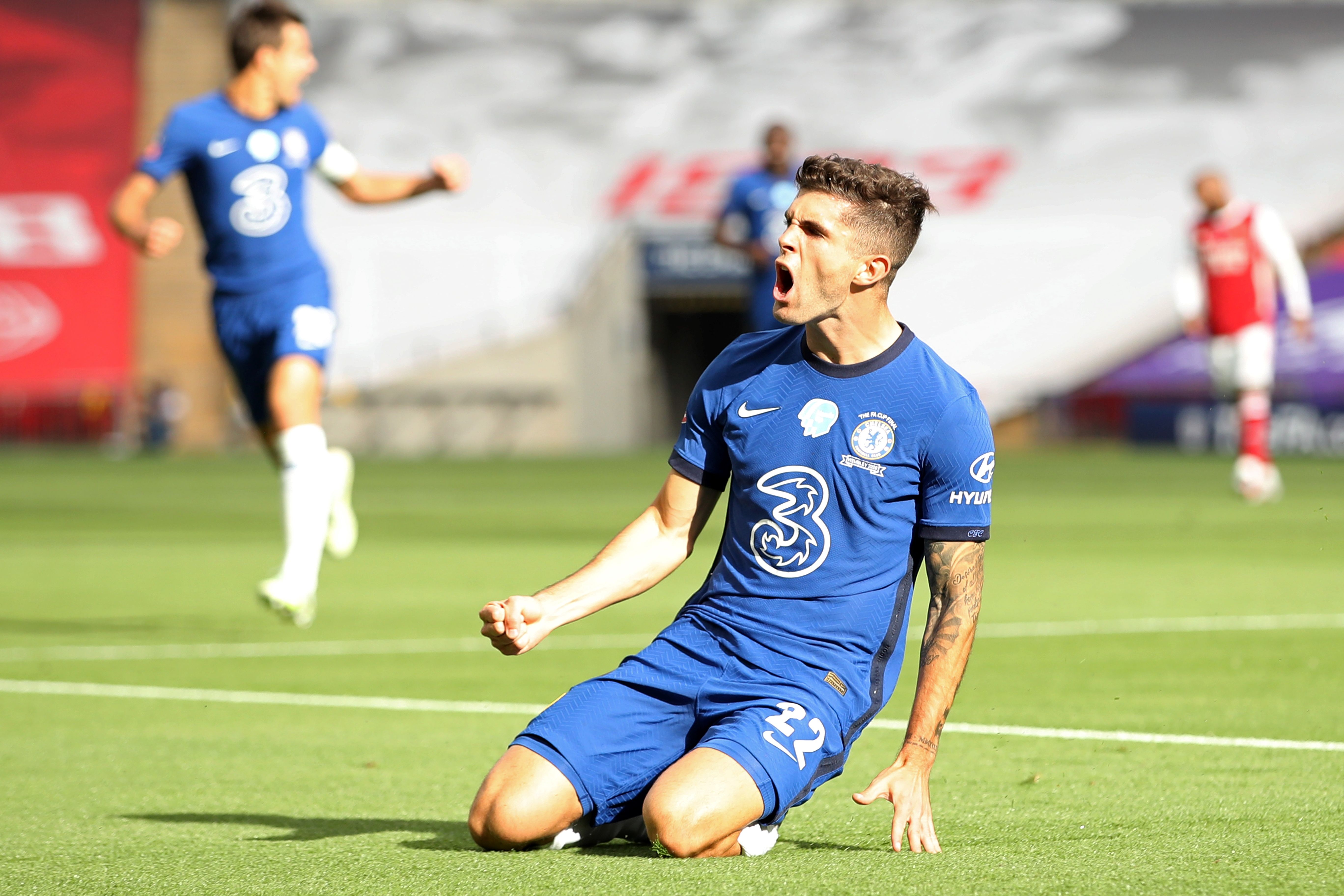 Striker Chelsea Christian Pulisic 