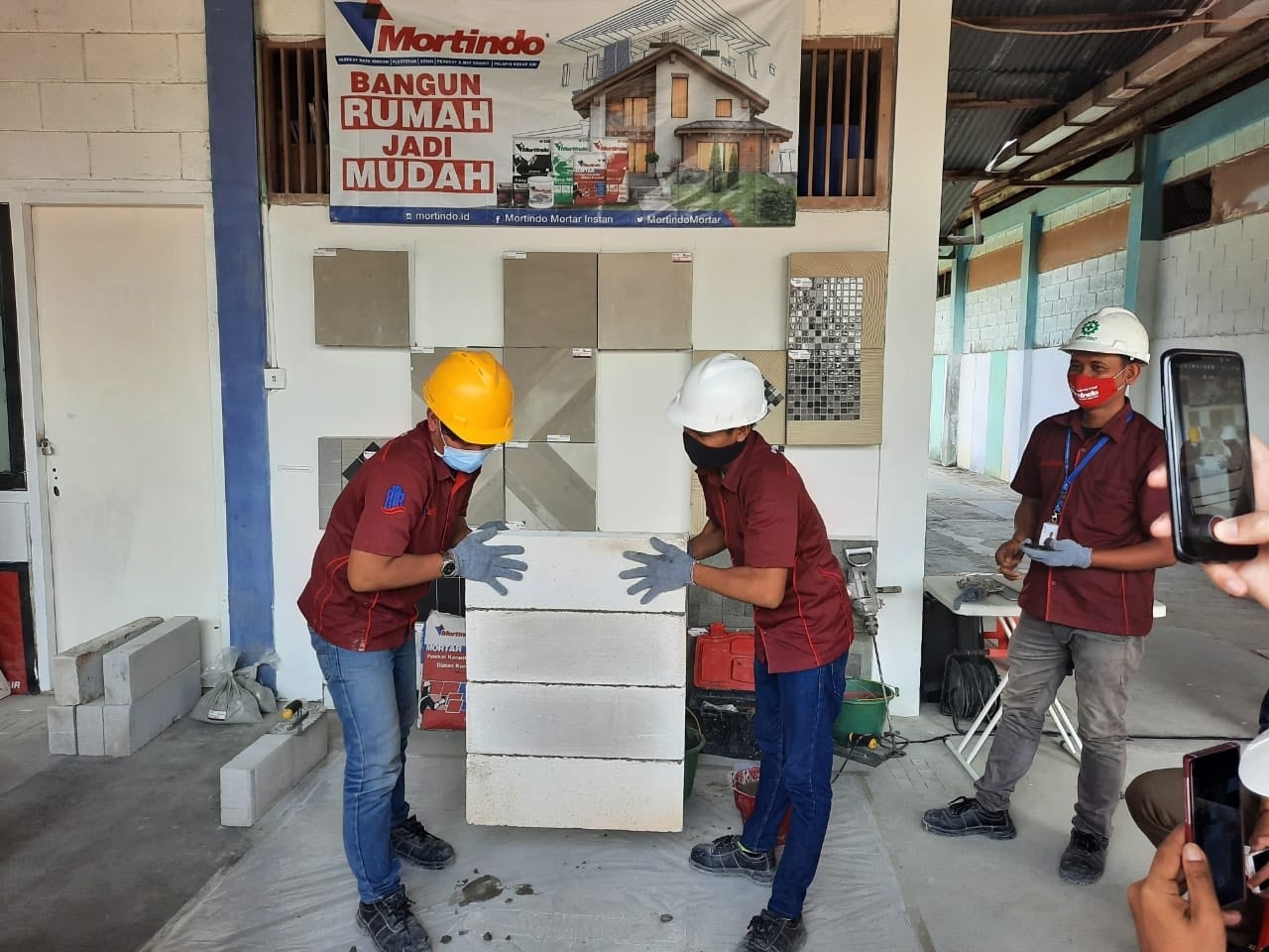 produk semen instan terbaru dari mortindo