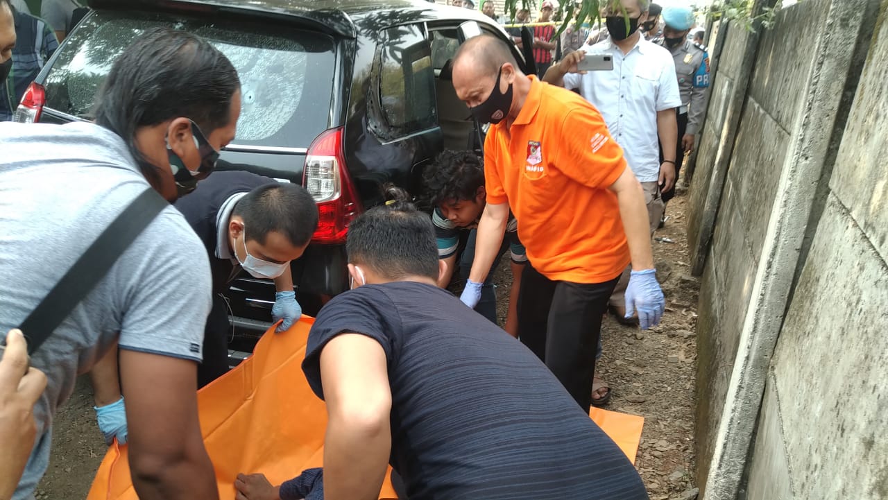 Mayat pelaku perampokan di Purwakarta