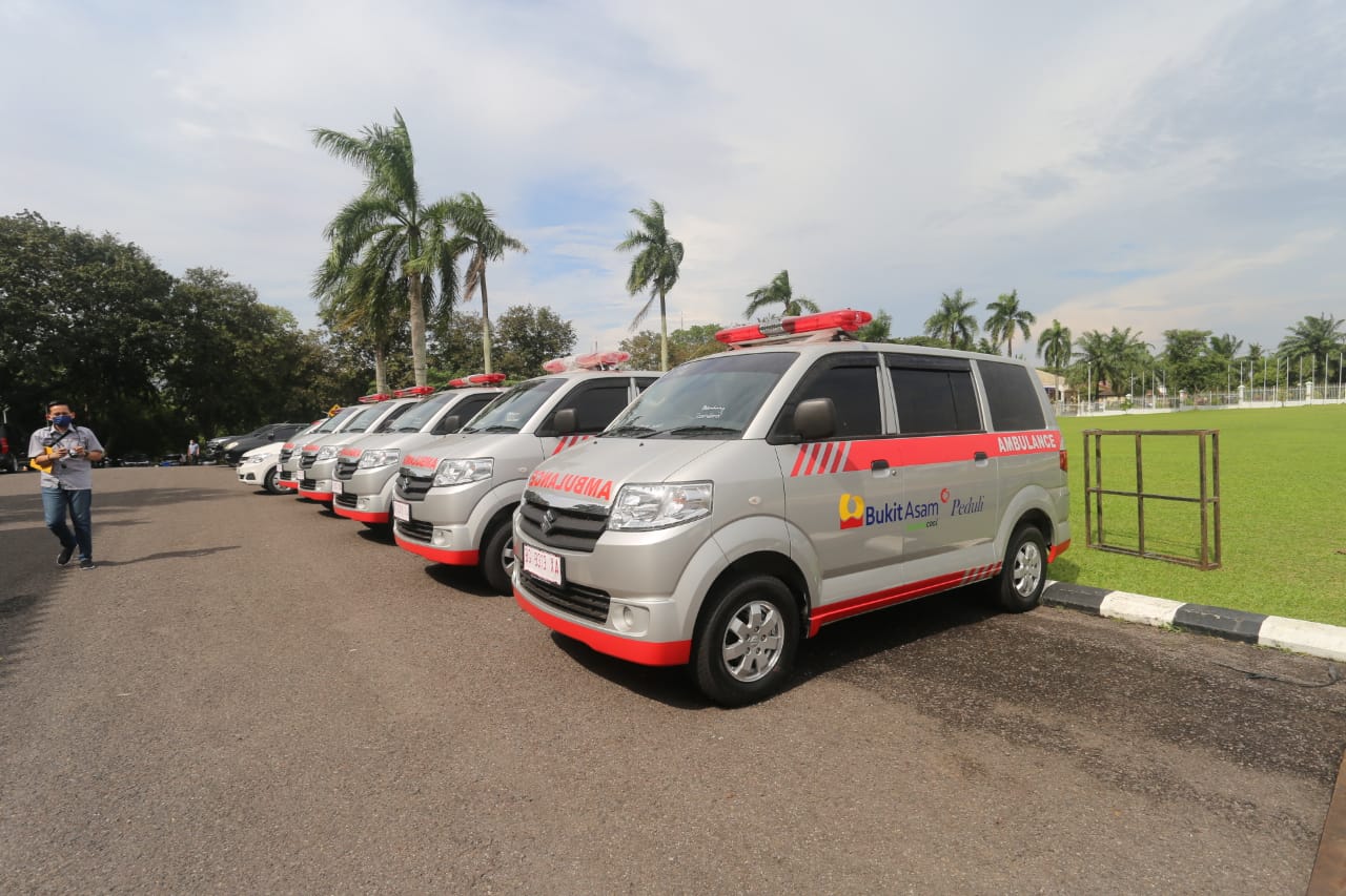 Hingga Juli 2020, PTBA tercatat telah mengucurkan donasi sebanyak Rp 14,59 miliar yang terdiri dari bantuan perangkat medis.