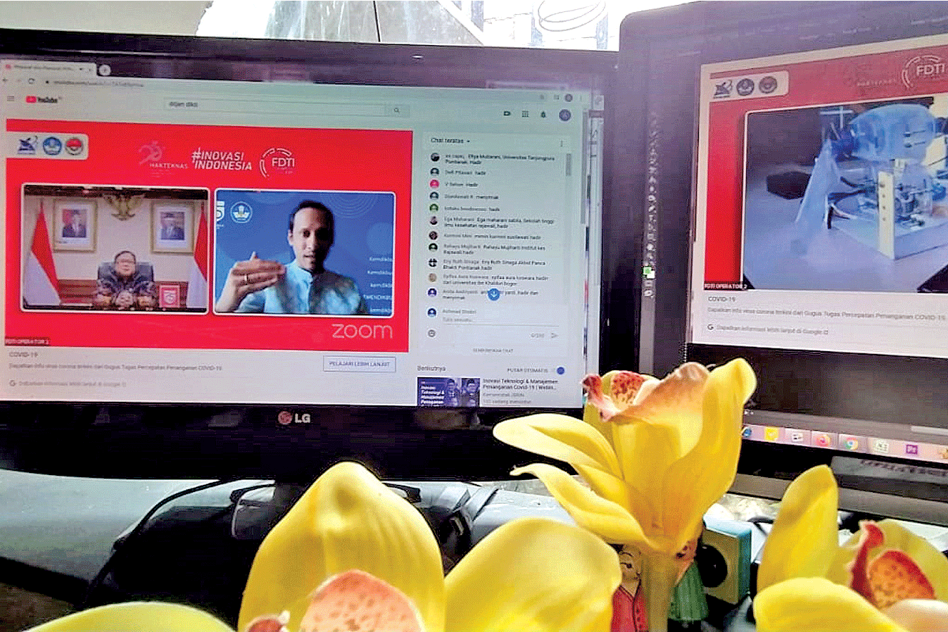 PAMERAN VIRTUAL: Pameran tersebut digelar secara virtual dalam rangka Hari Kebangkitan Teknologi Nasional 2020.