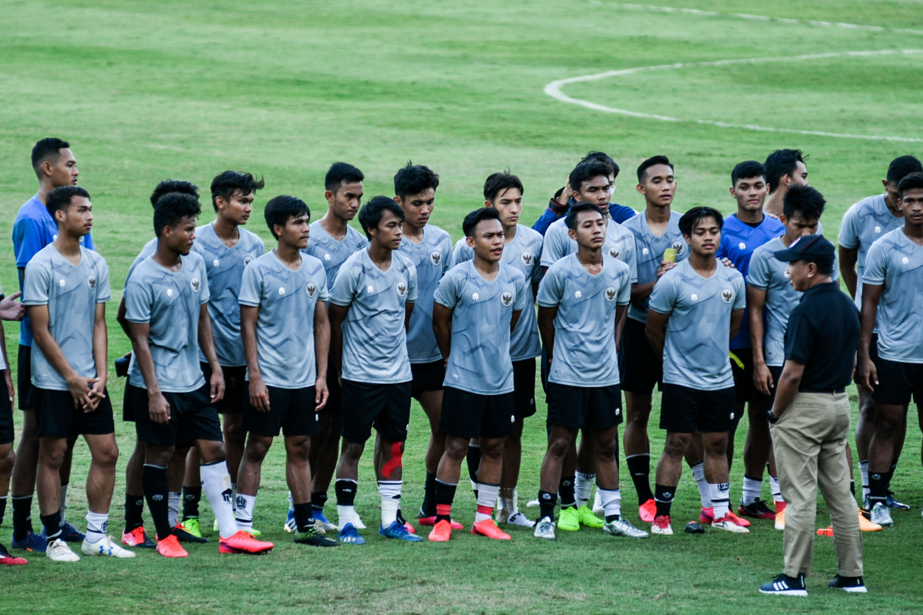 Skuad Timnas U-19 menjalani latiha terakhir sebelum bertolak ke Kroasai