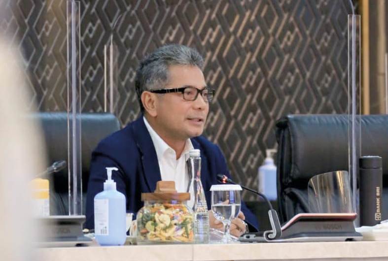 Direktur Utama BRI Sunarso mengatakan BRI mesecara konsisten melakukan upaya  penyelamatan dan membangkitkan UMKM akibat pandemi covid-19. 