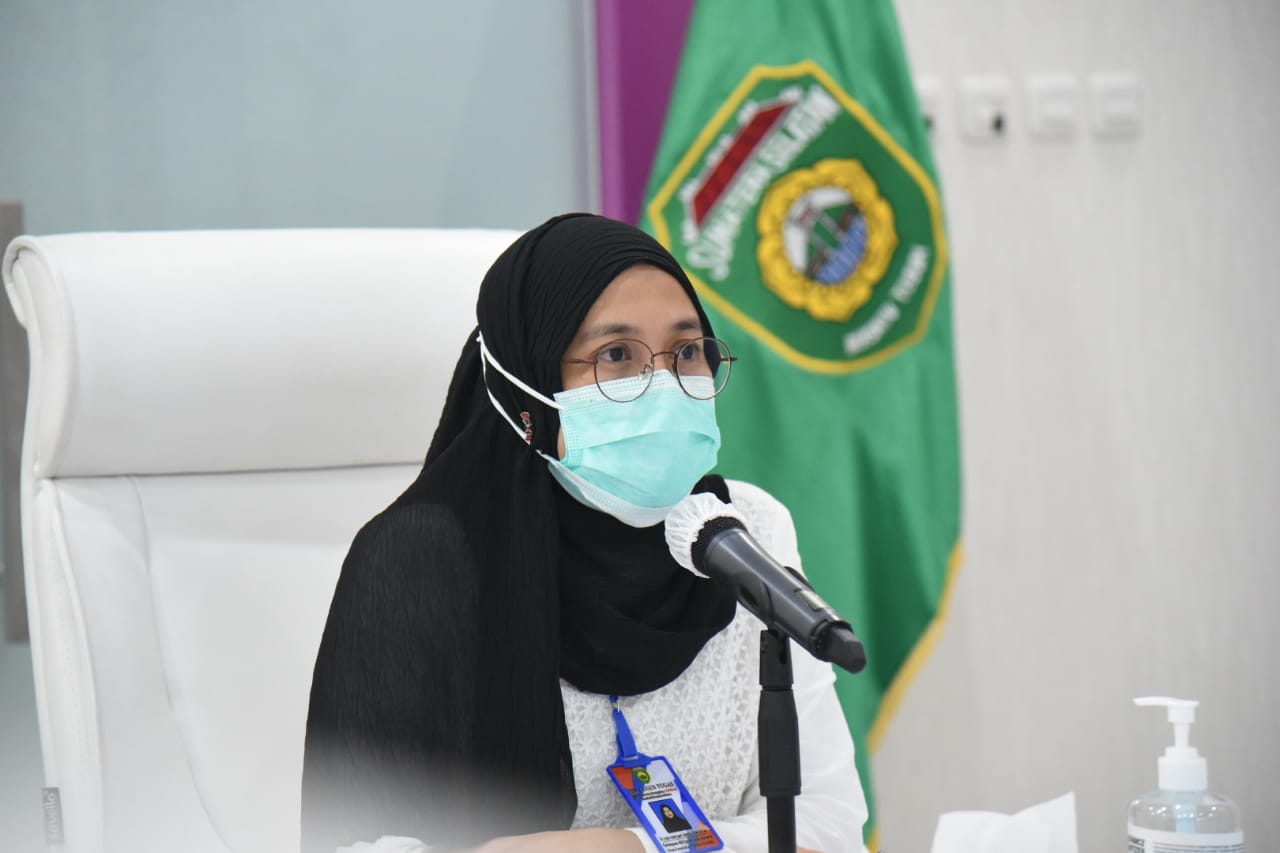 Jubir Penanganan Covid-19 Sumsel, Dr Iche Andriyani Liberty.