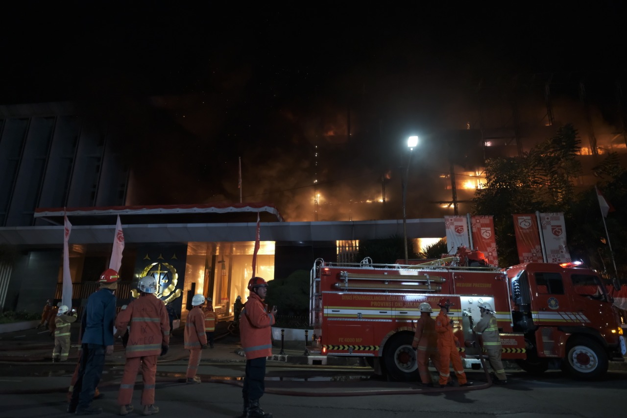 Kebakaran di Kejagung
