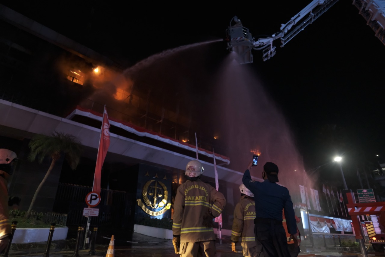 Kebakaran di Kejaksaan Agung