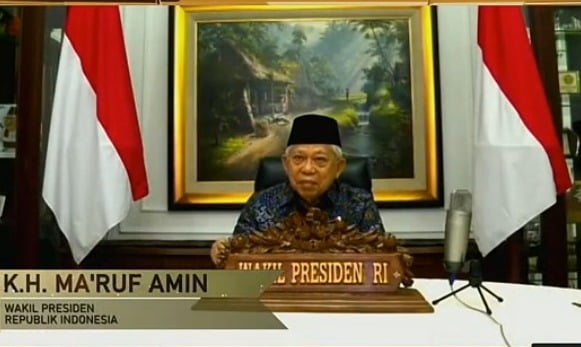 Apresiasi Perlindungan Pekerja, Wapres Serahkan Paritrana Award 