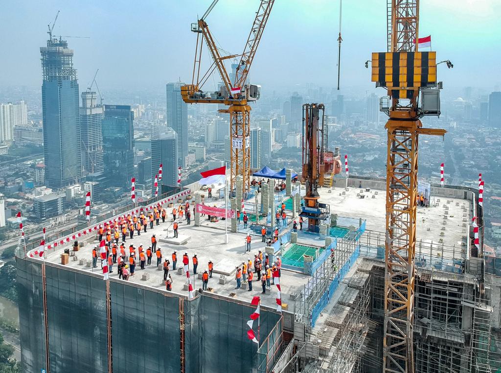 Sambut HUT ke-75 RI dengan Grand Topping Off the Residences