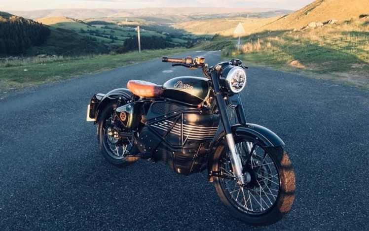 Sepeda motor listrik Photon dari basis Royal Enfield Classic 500