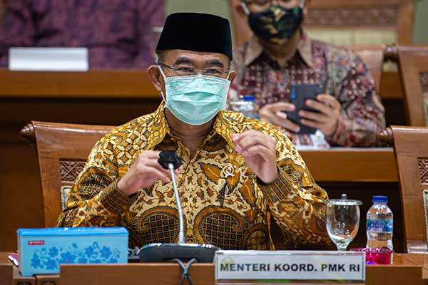 Menteri Koordinator Bidang Pembangunan Manusia dan Kebudayaan (Menko PMK) Muhadjir Effendy