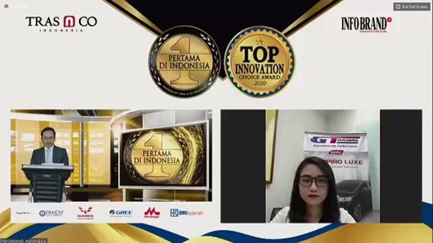 Penghargaan Top Innovation Choices Award 2020 untuk GT radial