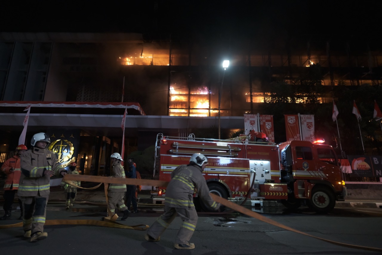 Kebakaran di Kejagung