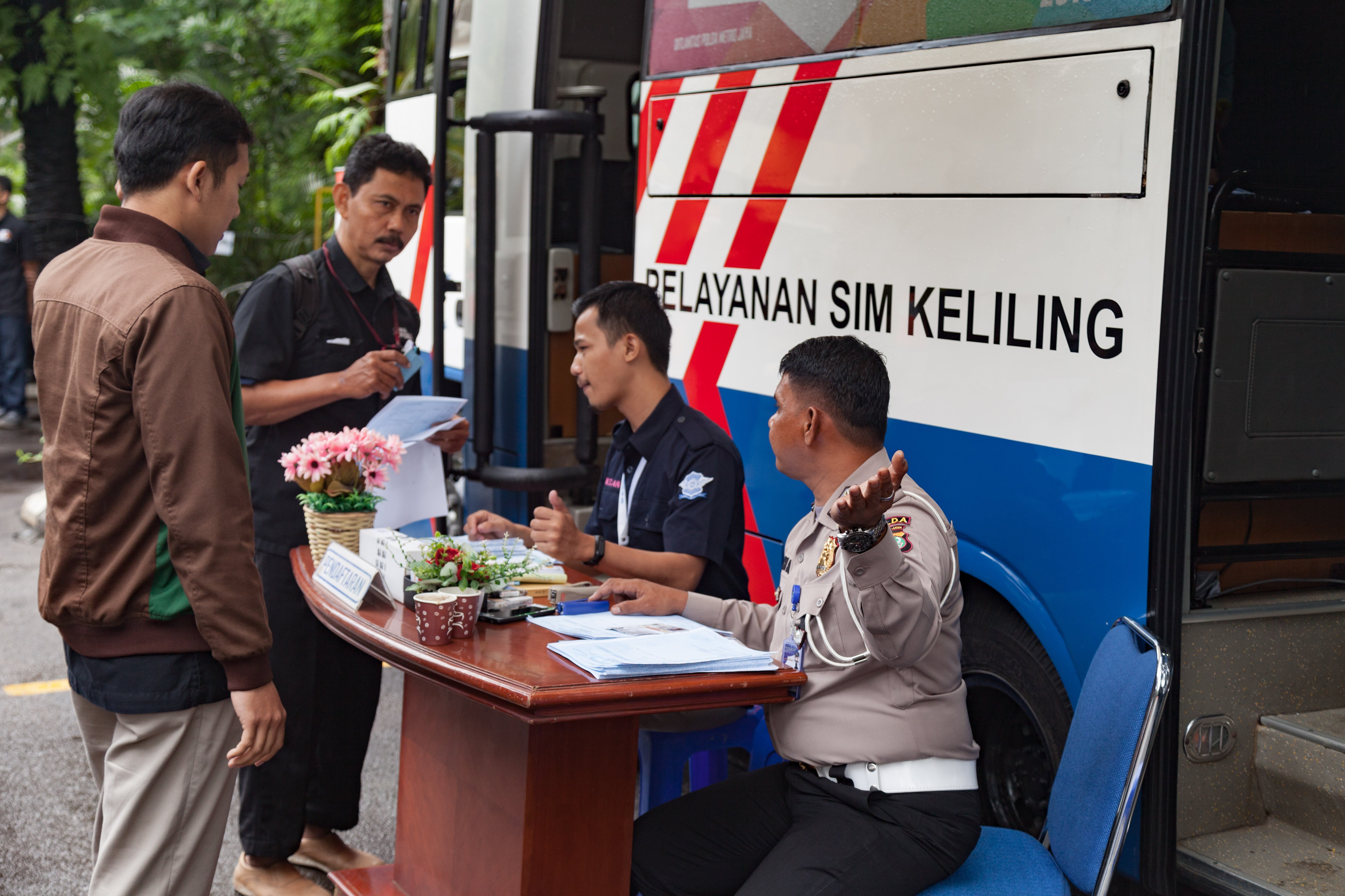 Ilustrasi SIM Keliling