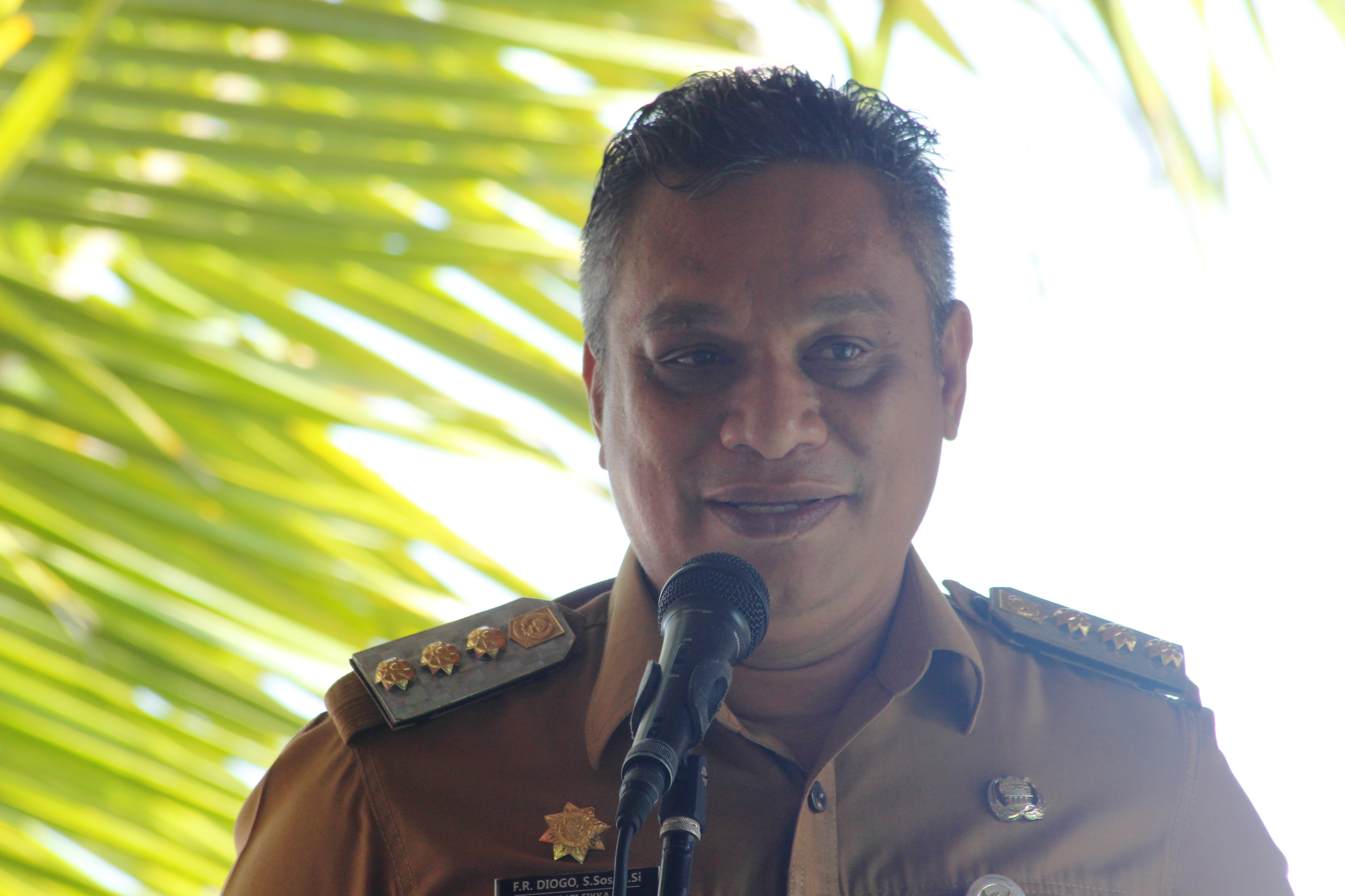 Bupati Sikka Fransiksus Roberto. 