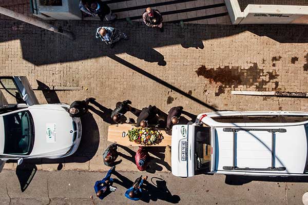 Virus korona di Afrika Selatan tembus 500 ribu