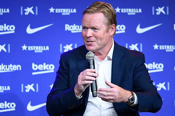 Pelatih anyar Barcelona Ronald Koeman