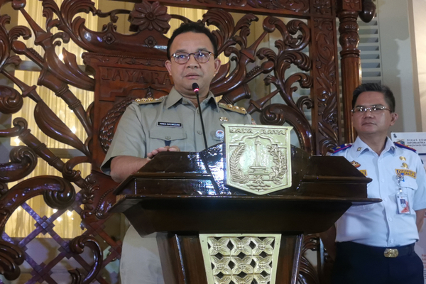 Gubernur DKI Jakarta Anies Baswedan