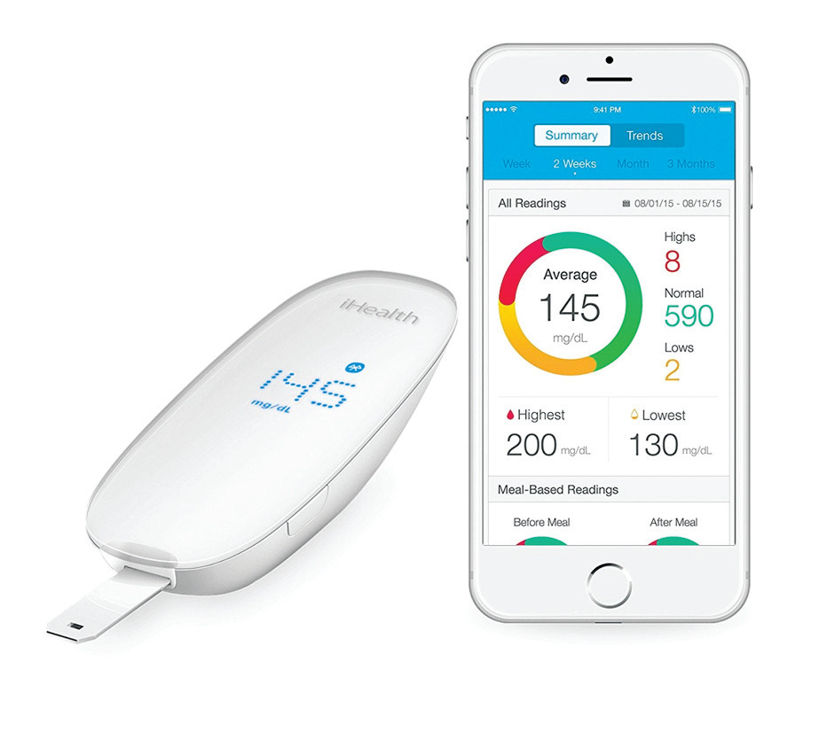 Pengukur Gula darah Wireless Smart Gluco-Monitoring System.