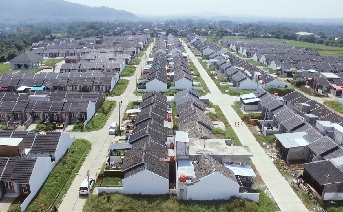 Salah satu kawasan perumahan subsidi