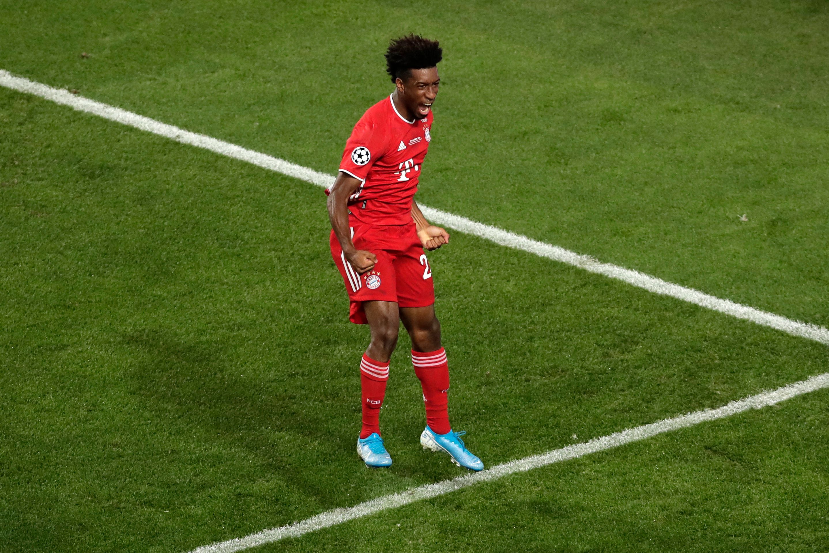 Pemain Bayern Muenchen Kingsley Coman