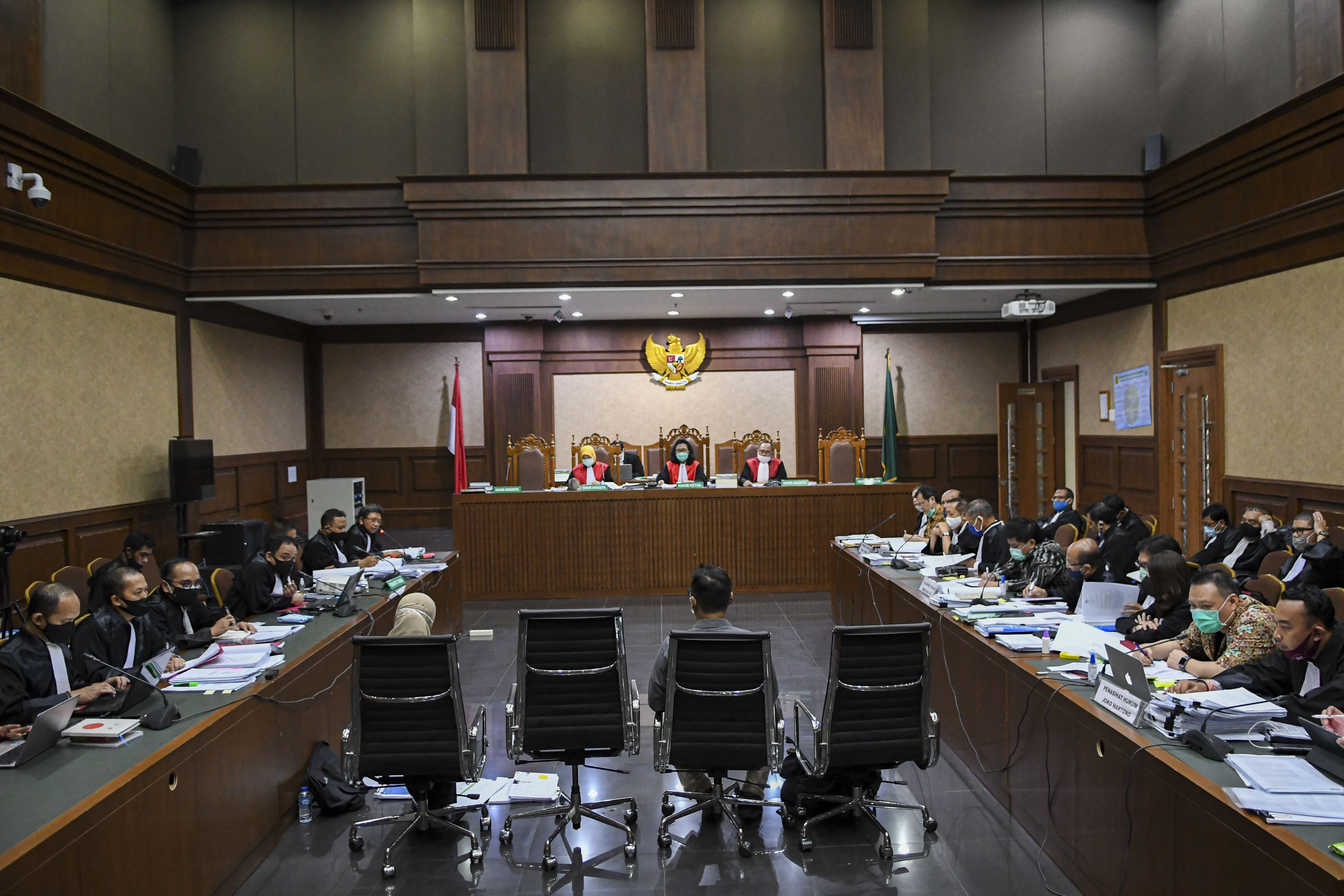 Suasana sidang tipikor