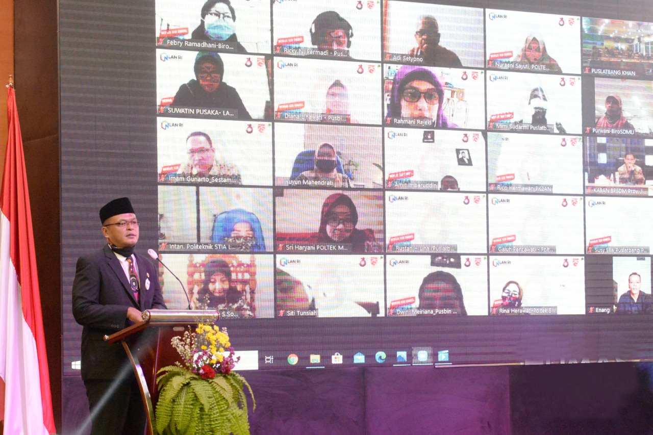 Ulang Tahun Ke-63, LAN Gelar Peringatan secara Virtual