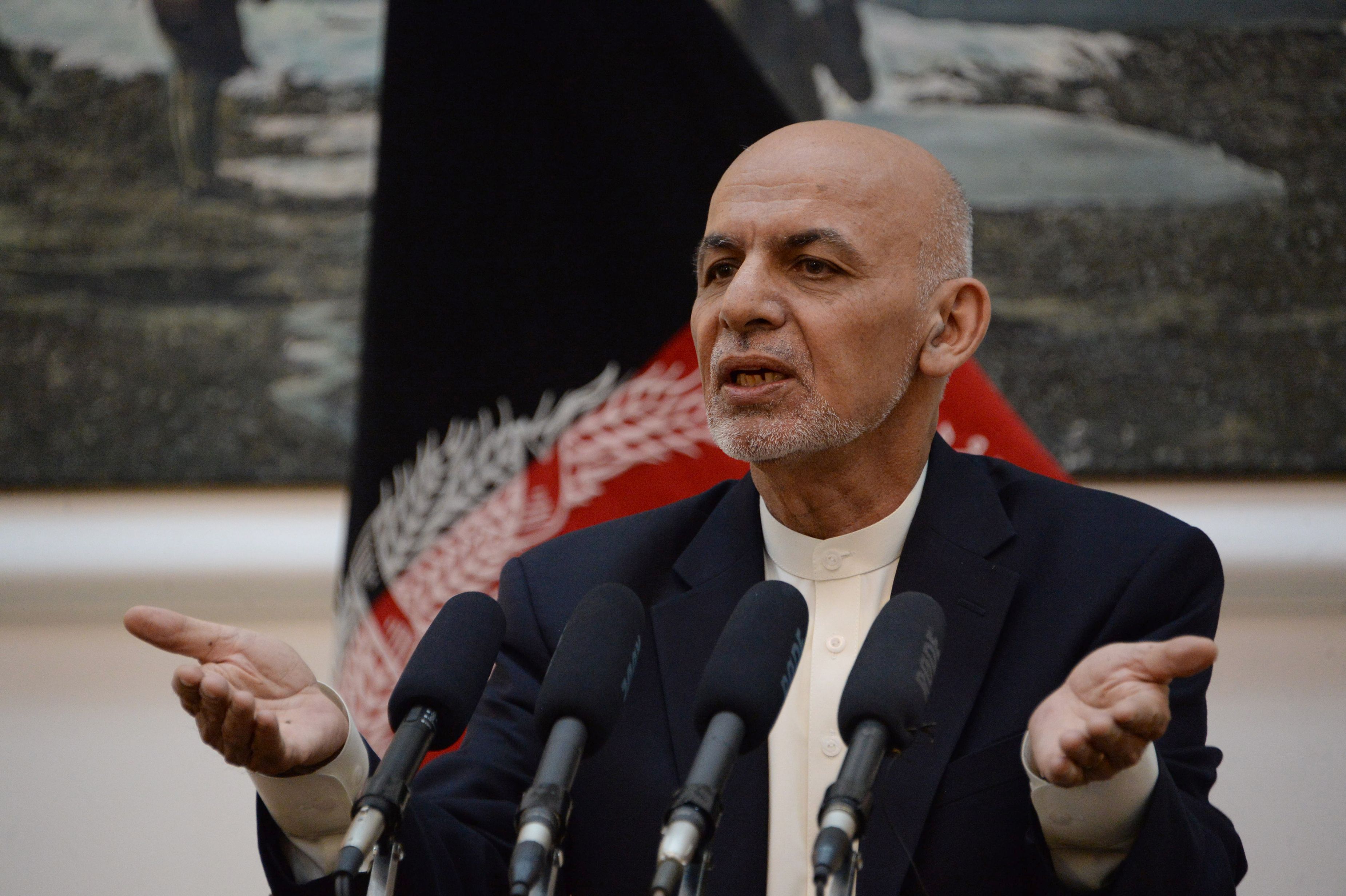 Presiden Afghanistan Mohammad Ashraf Ghani 