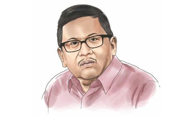 Sketsa Sekjen DPP PDIP Hasto Kristiyanto