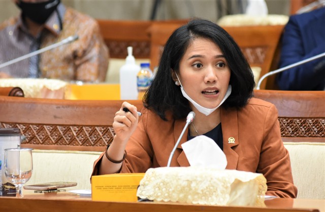  Anggota Komisi XI DPR RI Puteri Anetta Komarudin.
