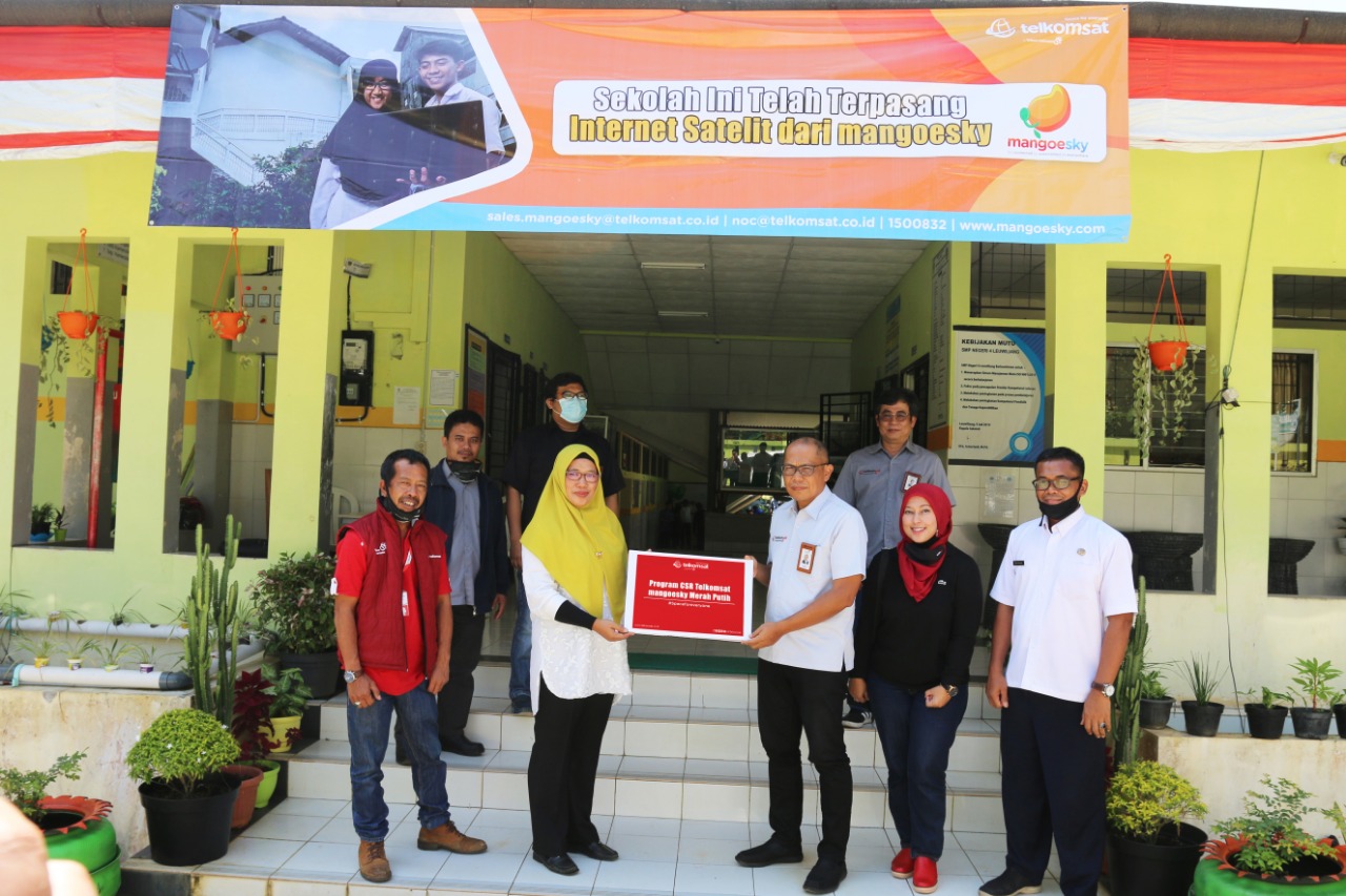 Telkomsat Bantu Pembelajaran Jarak Jauh Lewat Jaringan Satelit