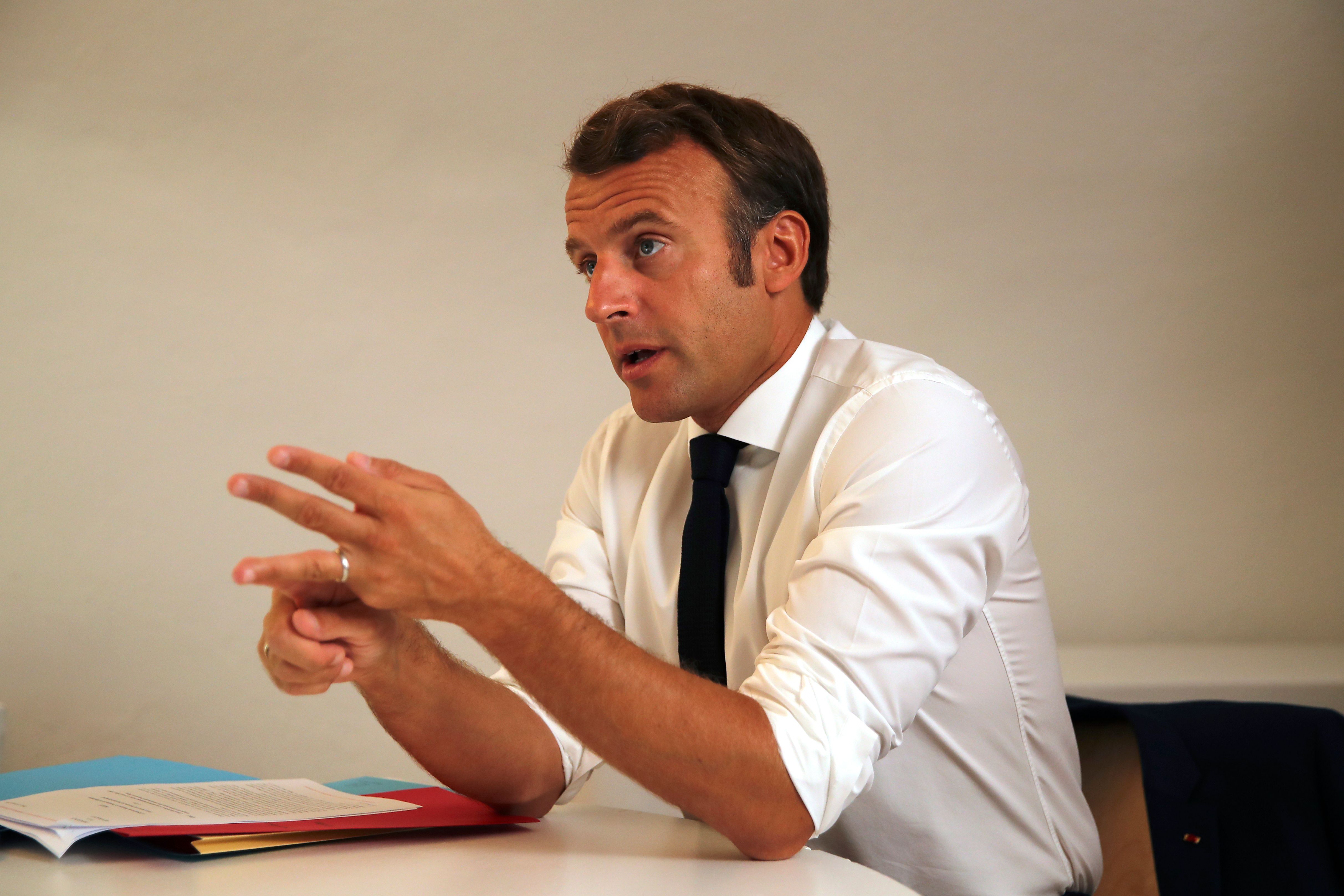 Presiden Prancis Emmanuel Macron