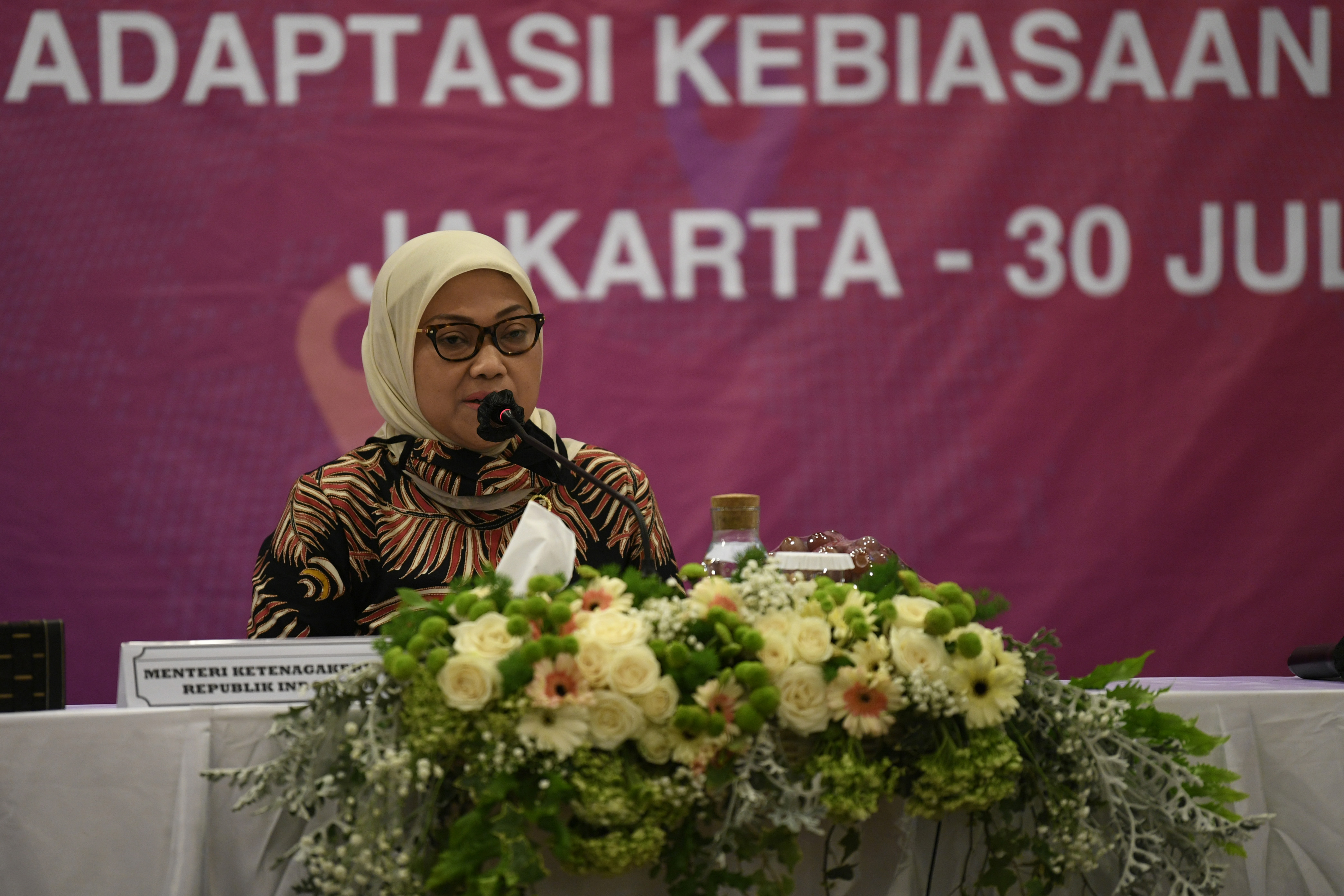 Menteri Ketenagakerjaan Ida Fauziah