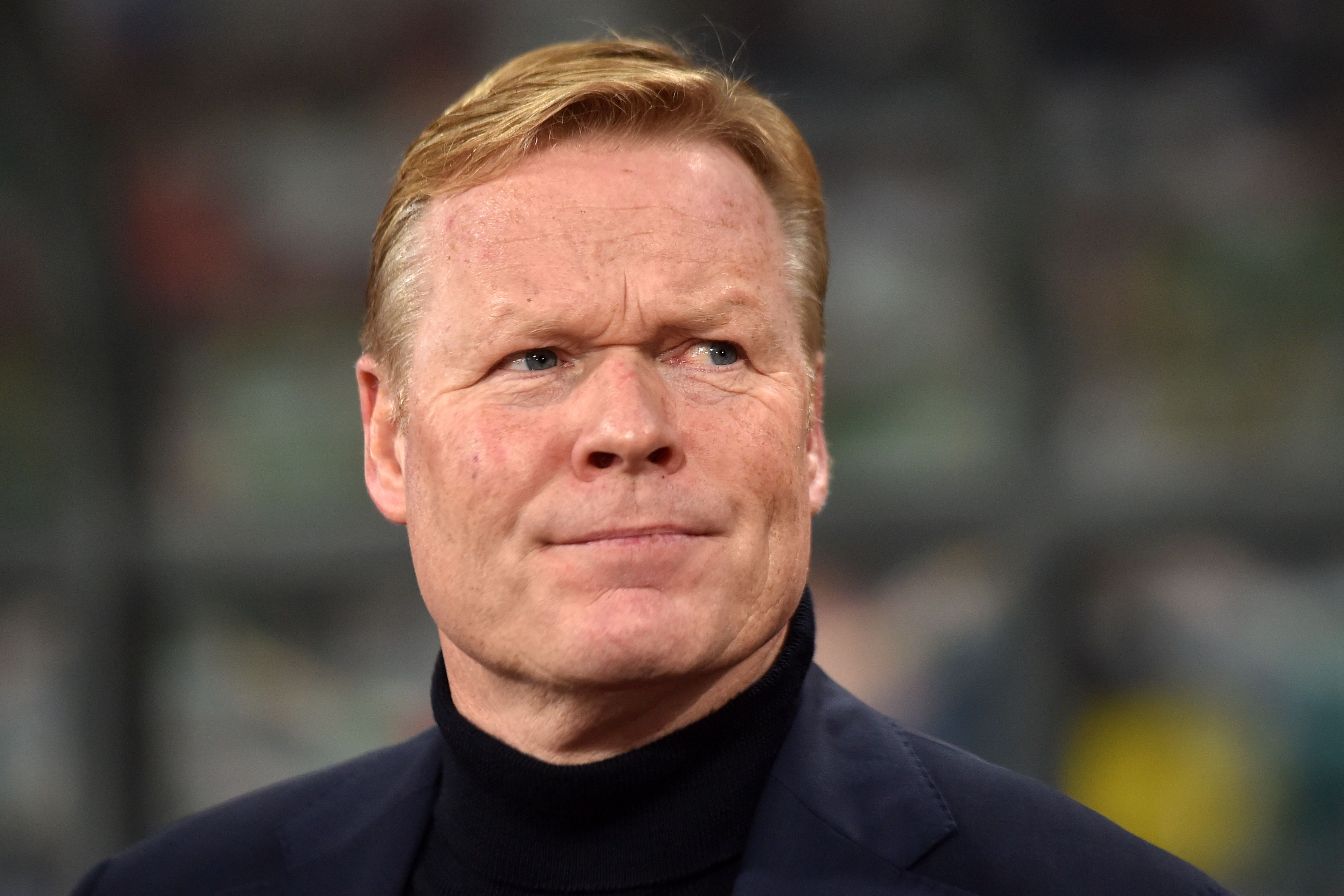Pelatih timnas Belanda Ronald Koeman