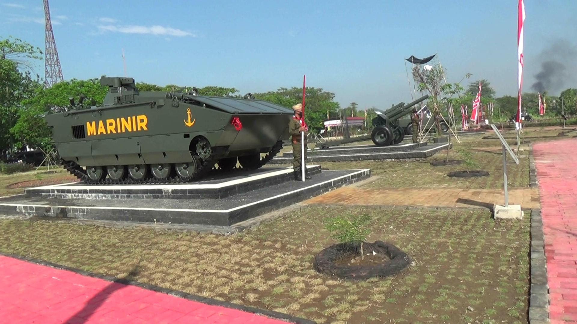 Salah satu koleksi Museum Korp Marinir yang pernah digunakan dalam perjuangan merebut dan mempertahankan kemerdekaan.