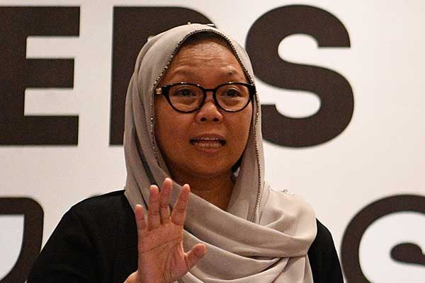 Koordinator Jaringan Gusdurian Alissa Qotrunnada Munawaroh Wahida atau akrab disapa Alissa Wahid