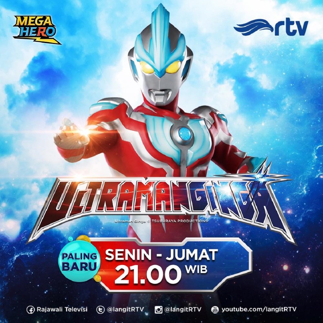 Anime superhero Jepang, Ultraman Ginga.