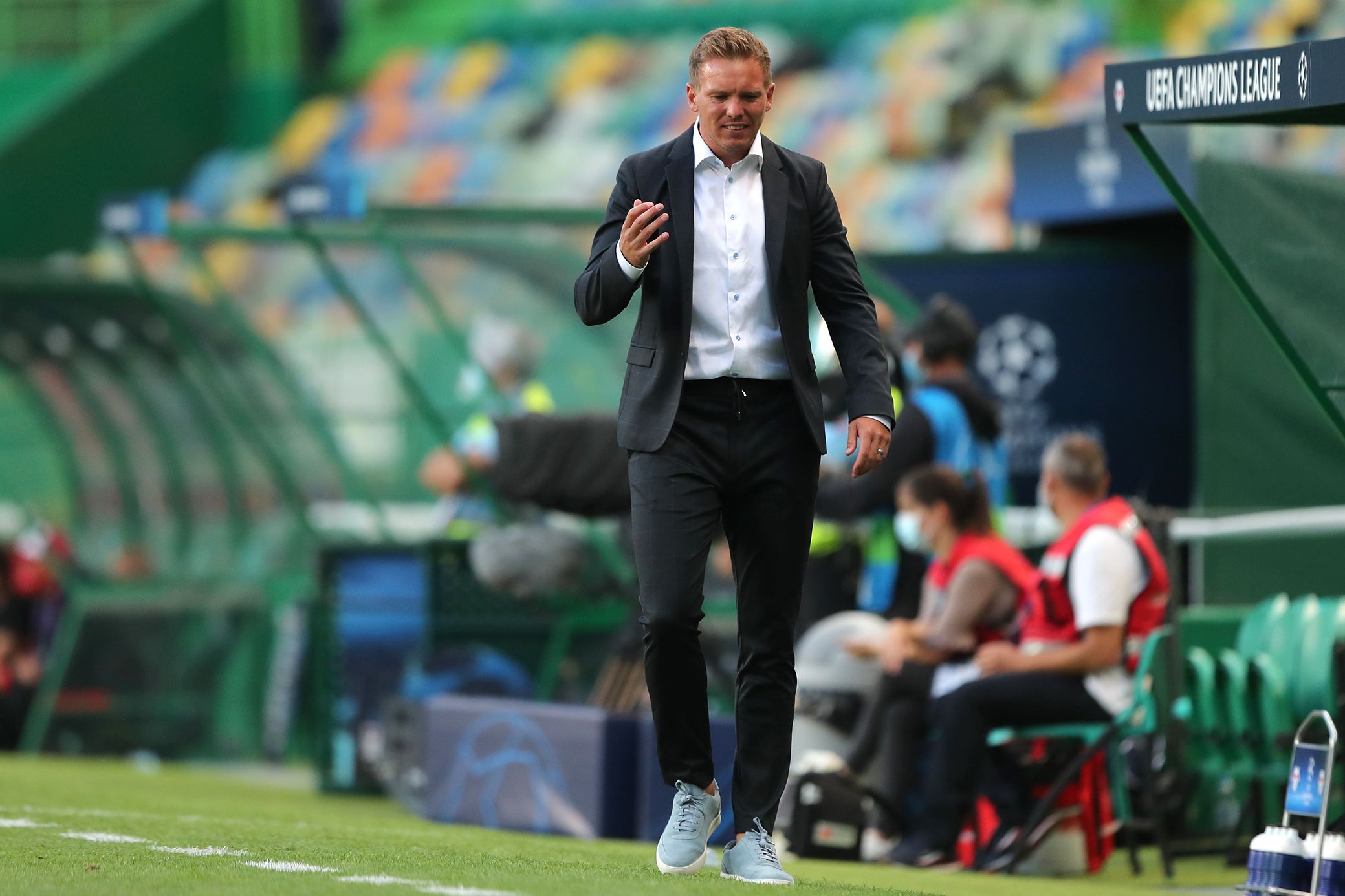 Pelatih RB Leipzig Julian Nagelsmann